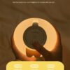 Cute Duck LED Night Lamp Cartoon Silicone USB Rechargeable Sleeping Light Touch Sensor Timing Bedroom Bedside Lamp For Kid Gift Home Decor - Image 6