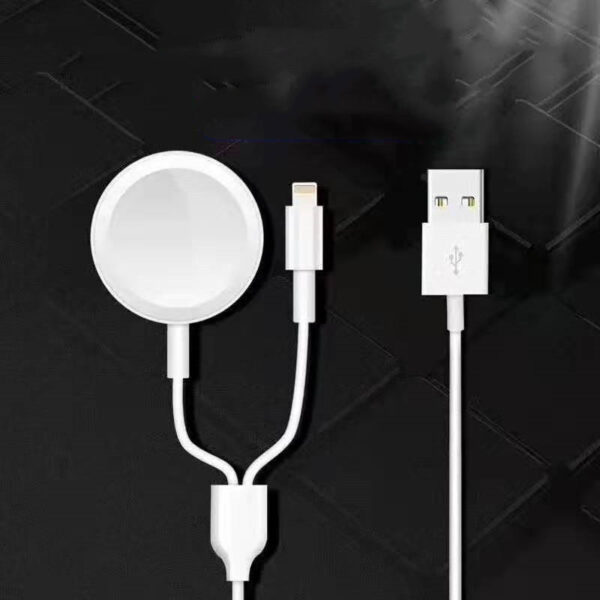 Portable Wireless Charger For Apple Watch Charging Dock Station Stand USB Charger - Image 7